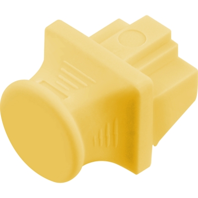 강원전자 넷메이트 RJ-45 랜포트 보호 먼지 마개 (옐로우/100개) NM-DCRPYL