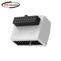 강원전자 넷메이트 USB3.0 20핀 헤더 변환 어댑터, 화이트 STD [EZDIY-FAB] NM-DPC2662