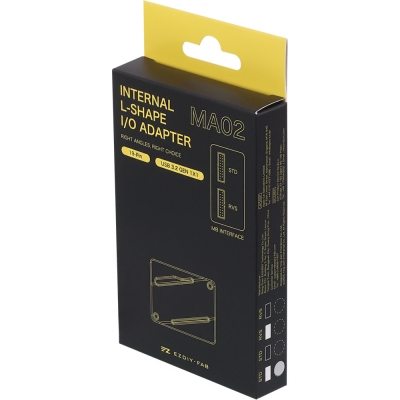 강원전자 넷메이트 USB3.0 20핀 헤더 변환 어댑터, 화이트 STD [EZDIY-FAB] NM-DPC2662