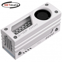 강원전자 넷메이트 M.2 SSD 알루미늄 방열판 (화이트) [EZDIY-FAB] NM-DPI2361