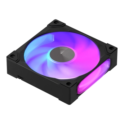 강원전자 넷메이트 ARGB PWM 120mm 쿨링팬, 블랙 [EZDIY-FAB] NM-DPI270