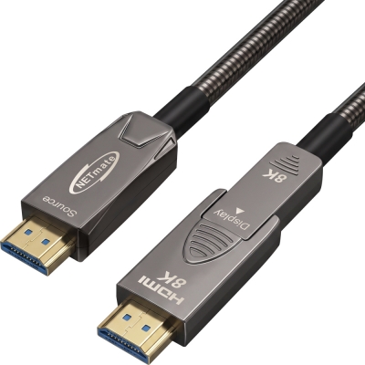 강원전자 넷메이트 아머드 HDMI2.1 AOC 배관용 케이블 10m NM-HAA10TD