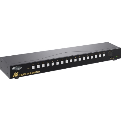 강원전자 넷메이트 4K 60Hz HDMI KVM 16:1 스위치 NM-HK4616C