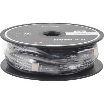 강원전자 넷메이트 HDMI2.0 Hybrid AOC 케이블 50m NM-HMA050