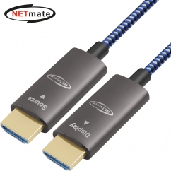 강원전자 넷메이트 HDMI2.1 Hybrid AOC 케이블 25m NM-HMP025