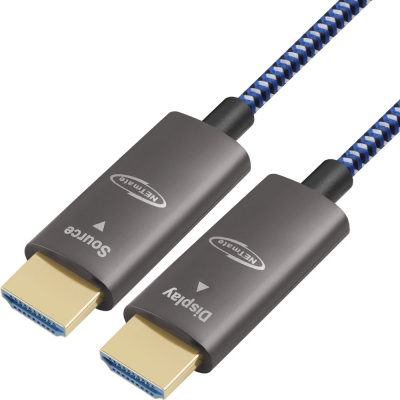 강원전자 넷메이트 HDMI2.1 Hybrid AOC 케이블 50m NM-HMP050