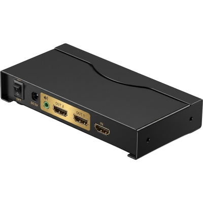 강원전자 넷메이트 4K 60Hz HDMI 1:2 분배기 NM-HMS22