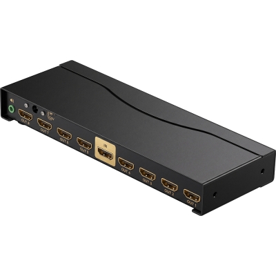 강원전자 넷메이트 4K 60Hz HDMI 1:8 분배기 NM-HMS28