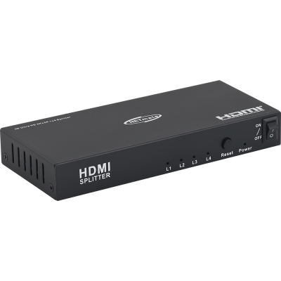 강원전자 넷메이트 4K 지원 HDMI 1:4 분배기 NM-HSP4304