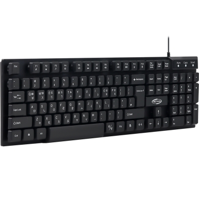 강원전자 넷메이트 멀티미디어 USB 유선 키보드 NM-KB04N