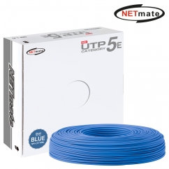 강원전자 넷메이트 CAT.5E UTP 케이블 100m, 연선 블루 NM-L5710BL