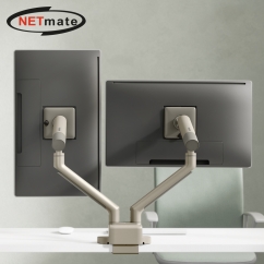 강원전자 넷메이트 관절형 듀얼 모니터 거치대 NM-MA23