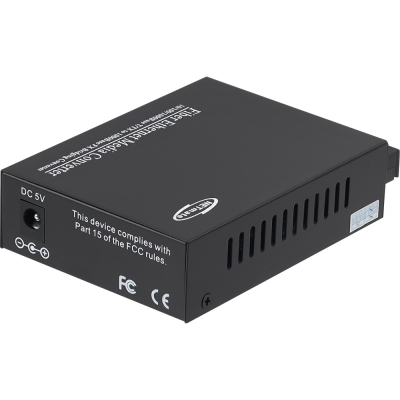 강원전자 넷메이트 기가비트 이더넷 BiDi 광 컨버터(SC/TX1550nm/RX1310nm/20km) NM-OFC08B