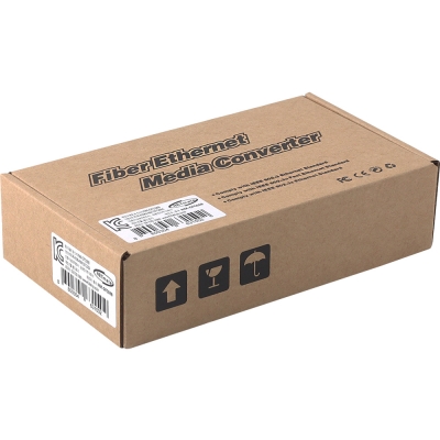 강원전자 넷메이트 기가비트 이더넷 BiDi 광 컨버터(SC/TX1550nm/RX1310nm/20km) NM-OFC08B