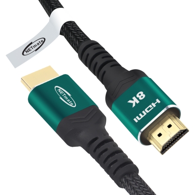 강원전자 넷메이트 HDMI 2.1 Green Metal 케이블 1m NM-PH10N