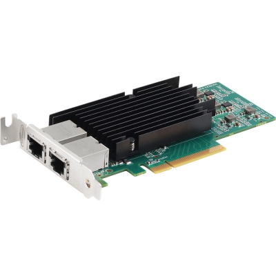 강원전자 넷메이트 PCI Express 듀얼 10G 랜카드(Intel/슬림PC겸용) NM-PL102T