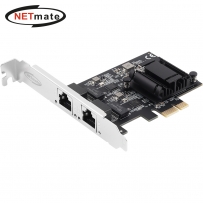 강원전자 넷메이트 PCI Express 듀얼 2.5G 멀티 기가비트 랜카드(슬림PC겸용) NM-PL252