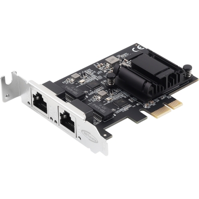 강원전자 넷메이트 PCI Express 듀얼 2.5G 멀티 기가비트 랜카드(슬림PC겸용) NM-PL252