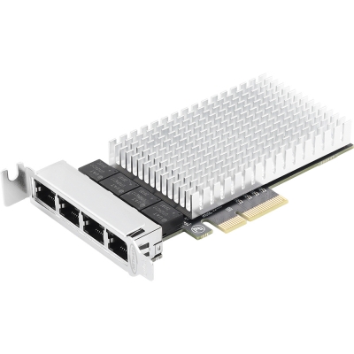 강원전자 넷메이트 PCI Express 쿼드 2.5G 멀티 기가비트 랜카드(슬림PC겸용) NM-PL254