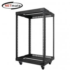 강원전자 넷메이트 조립식 오픈 허브랙, 블랙 NM-S850FRB