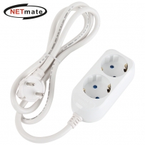강원전자 넷메이트 SAFE 멀티탭 2구 접지 5m NM-SF250