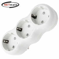 강원전자 넷메이트 SAFE 멀티탭 3구 접지 I형 NM-SF31