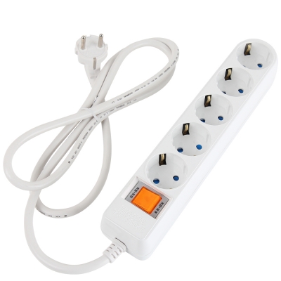 강원전자 넷메이트 SAFE 멀티탭 5구 접지 5m NM-SF550