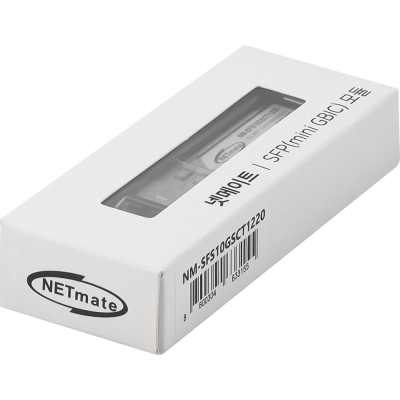 강원전자 넷메이트 10G 싱글모드 SFP+ BiDi 광 모듈(SC/TX1270nm/RX1330nm/20km) NM-SFS10GSCT1220