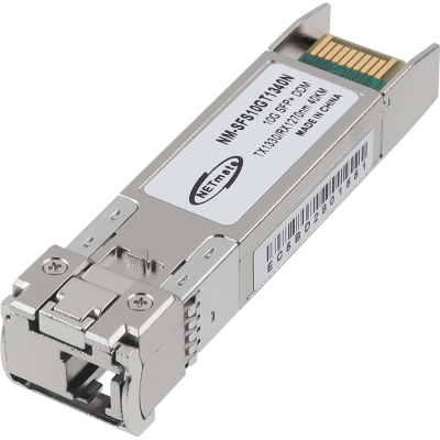 강원전자 넷메이트 10G 싱글모드 SFP+ BiDi 광 모듈(TX1330nm/RX1270nm/40km) NM-SFS10GT1340N