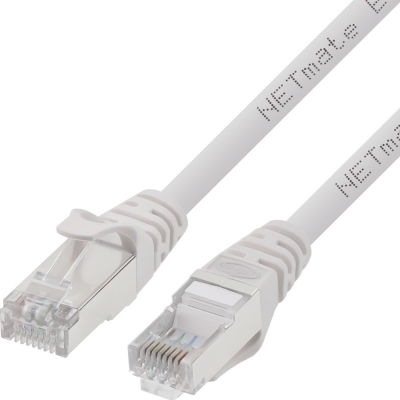 강원전자 넷메이트 CAT.7 SSTP 랜 케이블 1m (화이트) NM-TC701