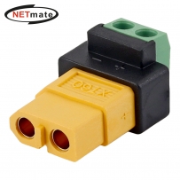 강원전자 넷메이트 XT60 / 2핀 터미널 블록 젠더 NM-TG12