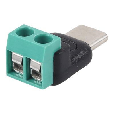 강원전자 넷메이트 USB-C / 2핀 터미널 블록 전원 추출 젠더 NM-TG17