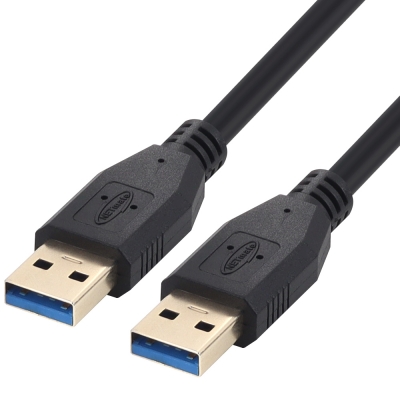 강원전자 넷메이트 USB3.0 AM-AM 케이블 1m (블랙) NM-UA310BKZ