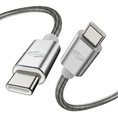 강원전자 넷메이트 아머드 USB C타입 240W 고속충전 케이블 0.5m NM-UCC05A