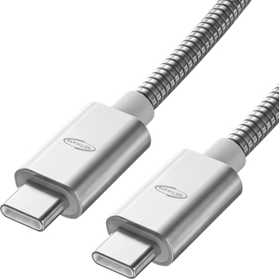 강원전자 넷메이트 아머드 USB C타입 240W 고속충전 케이블 0.5m NM-UCC05A