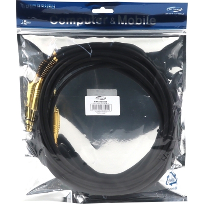 강원전자 넷메이트 TRS(5.5 Stereo) 마이크 케이블 5m NMC-AU505S