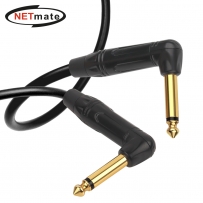 강원전자 넷메이트 TS(5.5 Mono) 마이크 양쪽 꺾임 케이블 20m NMC-AU520BAA