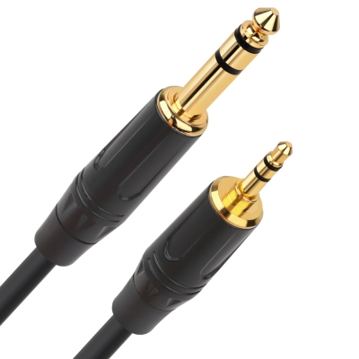 강원전자 넷메이트 TRS(5.5 Stereo)-스테레오 마이크 케이블 2m NMC-AU5302SB