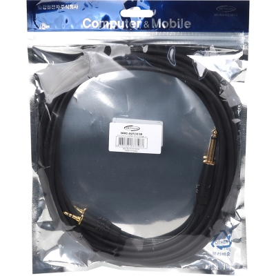 강원전자 넷메이트 TS(5.5 Mono)-스테레오 마이크 케이블 3m NMC-AU5303B