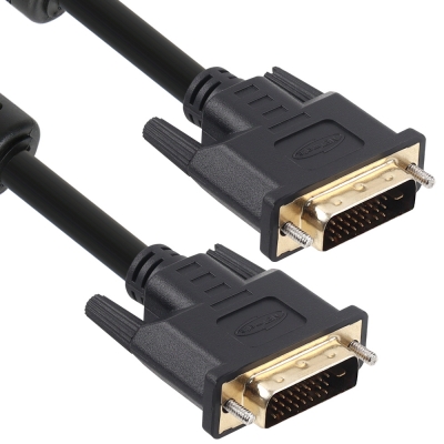 강원전자 넷메이트 DVI-D 듀얼 케이블 20m (블랙) NMC-DD200Z