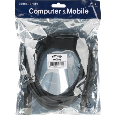 강원전자 넷메이트 DisplayPort to HDMI 케이블 5m NMC-DPH5