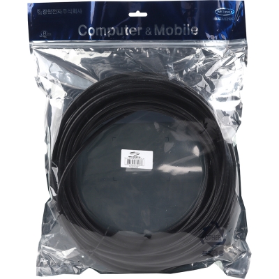 강원전자 넷메이트 5C-HFBT BNC-BNC 동축 케이블(동복강선/4합/75ohm) 30m NMC-HFBT30