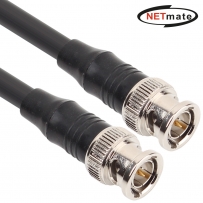 강원전자 넷메이트 5C-HFBT BNC-BNC 광대역 동축 케이블(연동선/4합/75ohm) 10m NMC-HFBTB10