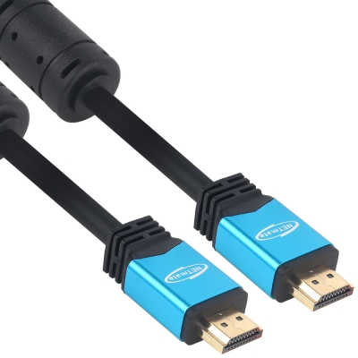 강원전자 넷메이트 8K 60Hz HDMI 2.0 Blue Metal 케이블 2m NMC-HM02BZ
