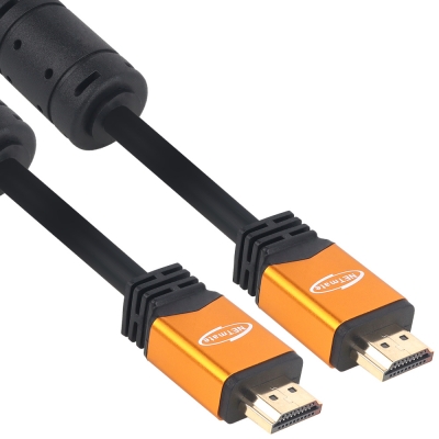 강원전자 넷메이트 8K 60Hz HDMI 2.0 Gold Metal 케이블 2m NMC-HQ02Z