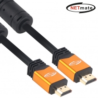 강원전자 넷메이트 8K 60Hz HDMI 2.0 Gold Metal 케이블 15m NMC-HQ15Z
