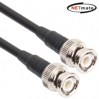 강원전자 넷메이트 RG-58 BNC-BNC 고주파 동축 케이블(주석도금 연동선/5합/50ohm) 3m NMC-RG5803