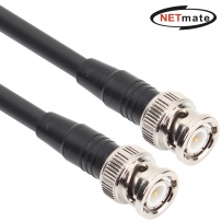 강원전자 넷메이트 RG-59 BNC-BNC 고주파 동축 케이블(주석도금 연동선/6합/75ohm) 10m NMC-RG5910