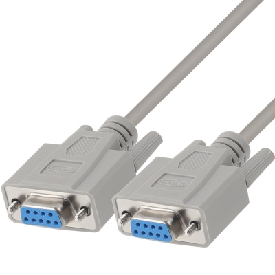 강원전자 넷메이트 9핀 F/F NULL MODEM 케이블 1.8m NMC-SFF18