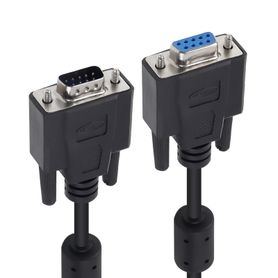 강원전자 넷메이트 9핀 연장 M/F 케이블 10m (블랙) NMC-SMF100B